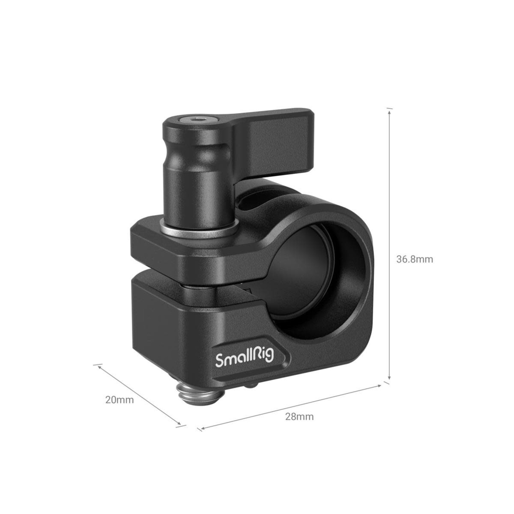 SmallRig SmallRig 12mm/15mm Single Rod Clamp 3598