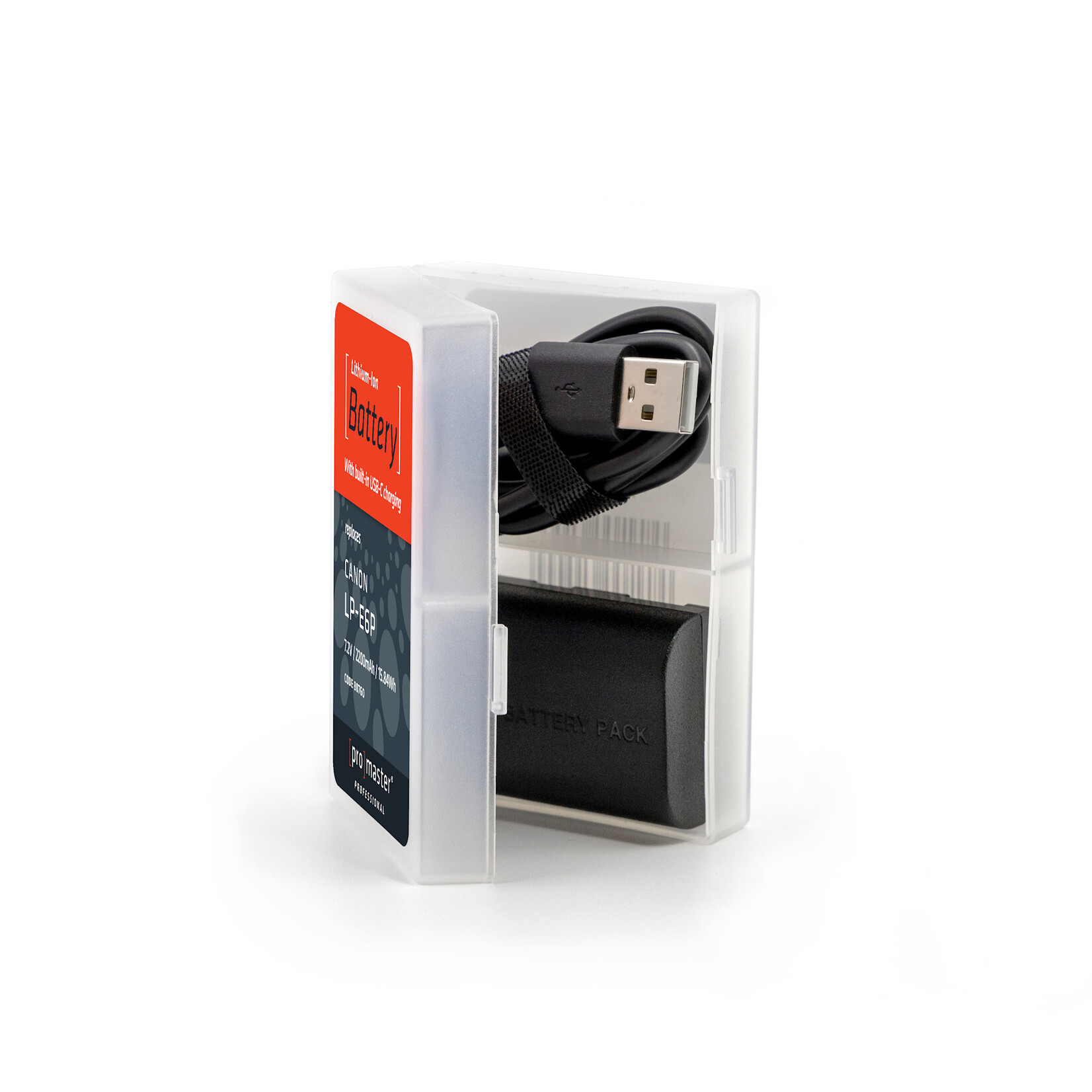 Promaster PRO LP-E6NH 2200mAh f/Canon w/USB Charging Port