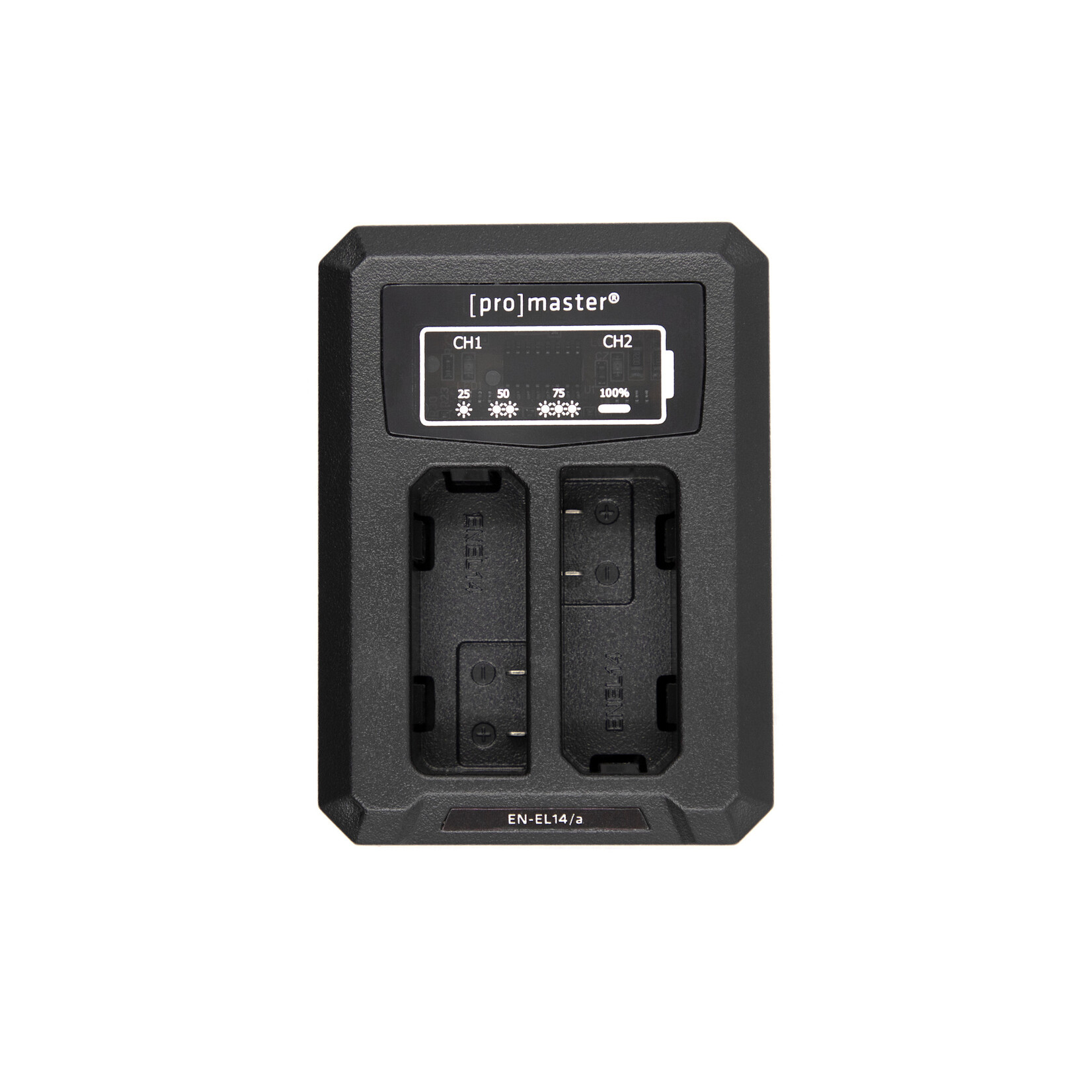 Promaster PRO Dually Charger - USB f/Nikon EN-EL14