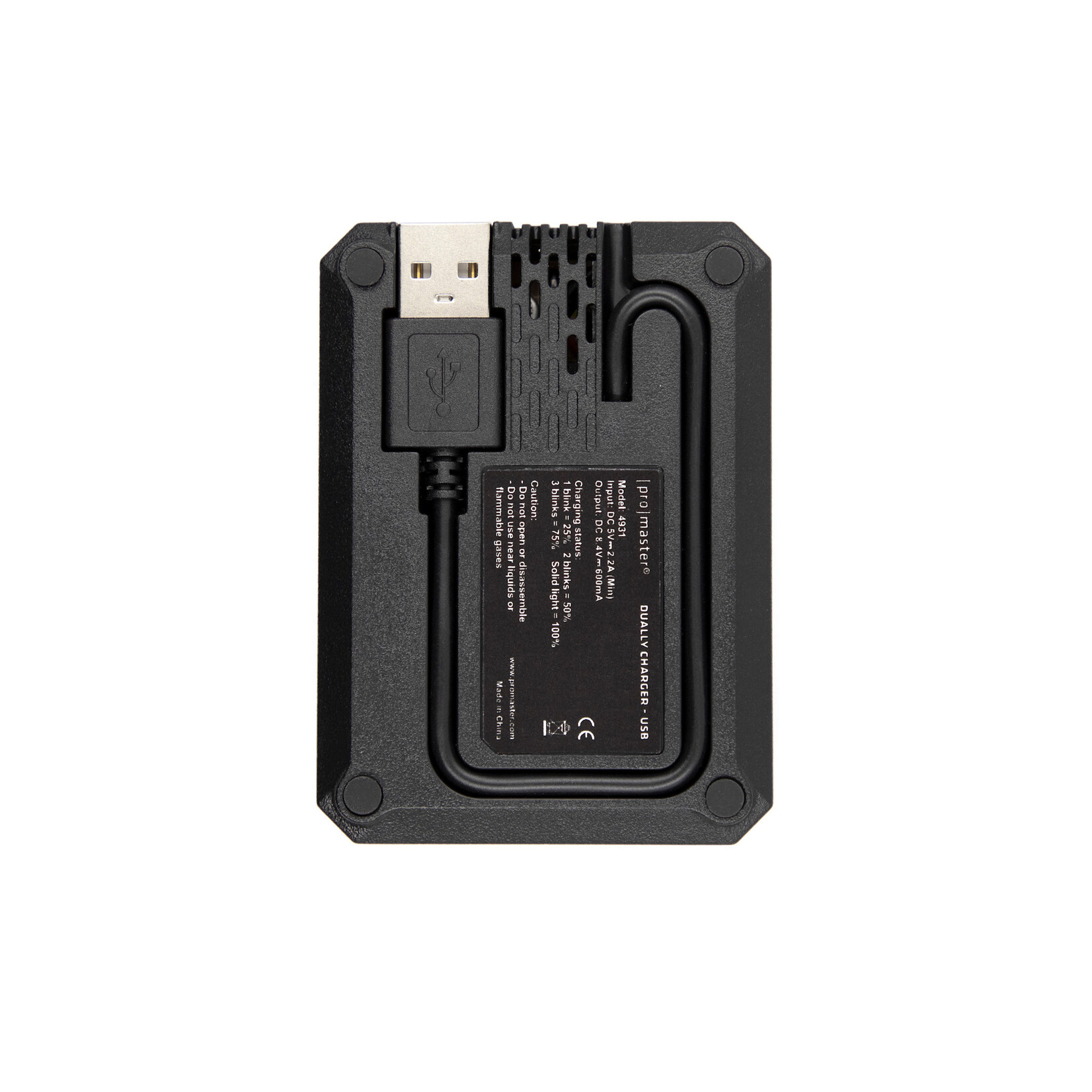 Promaster PRO Dually Charger - USB f/Nikon EN-EL14