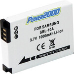 Power2000 ACD-740 Battery f/Samsung SLB-1137D VPSLB1137