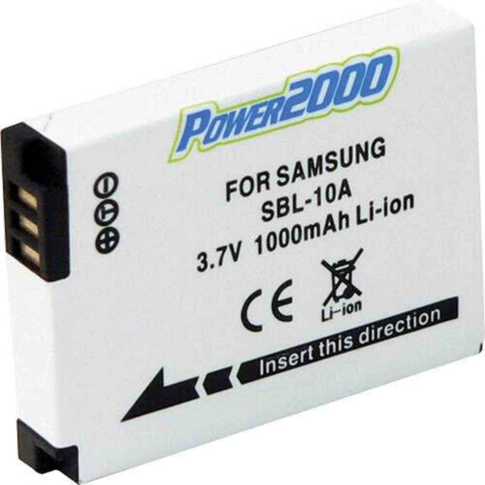 Power2000 ACD-740 Battery f/Samsung SLB-1137D