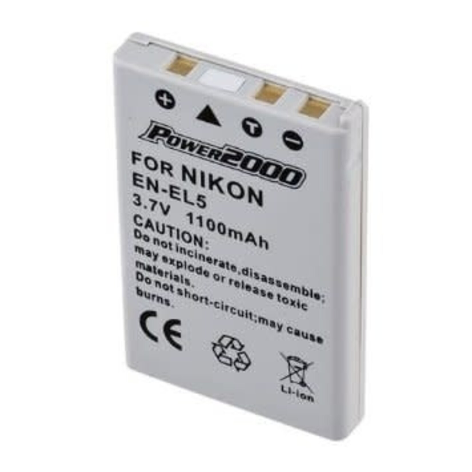 Power2000 ACD-231 Battery f/Nikon EN- EL5 VPENEL5