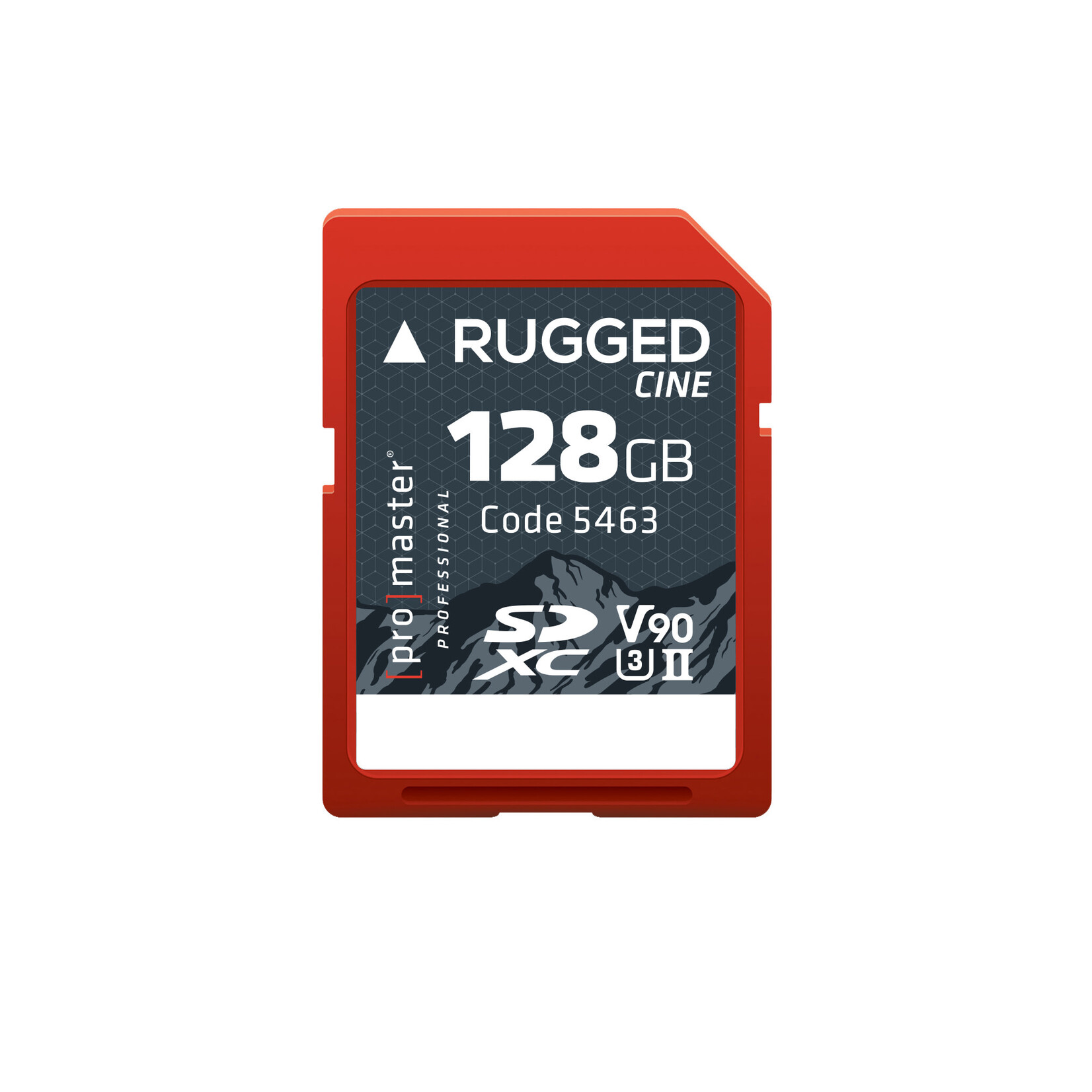 Promaster PRO Rugged 128GB SDXC CINE UHS-II V90 Memory Card 5463