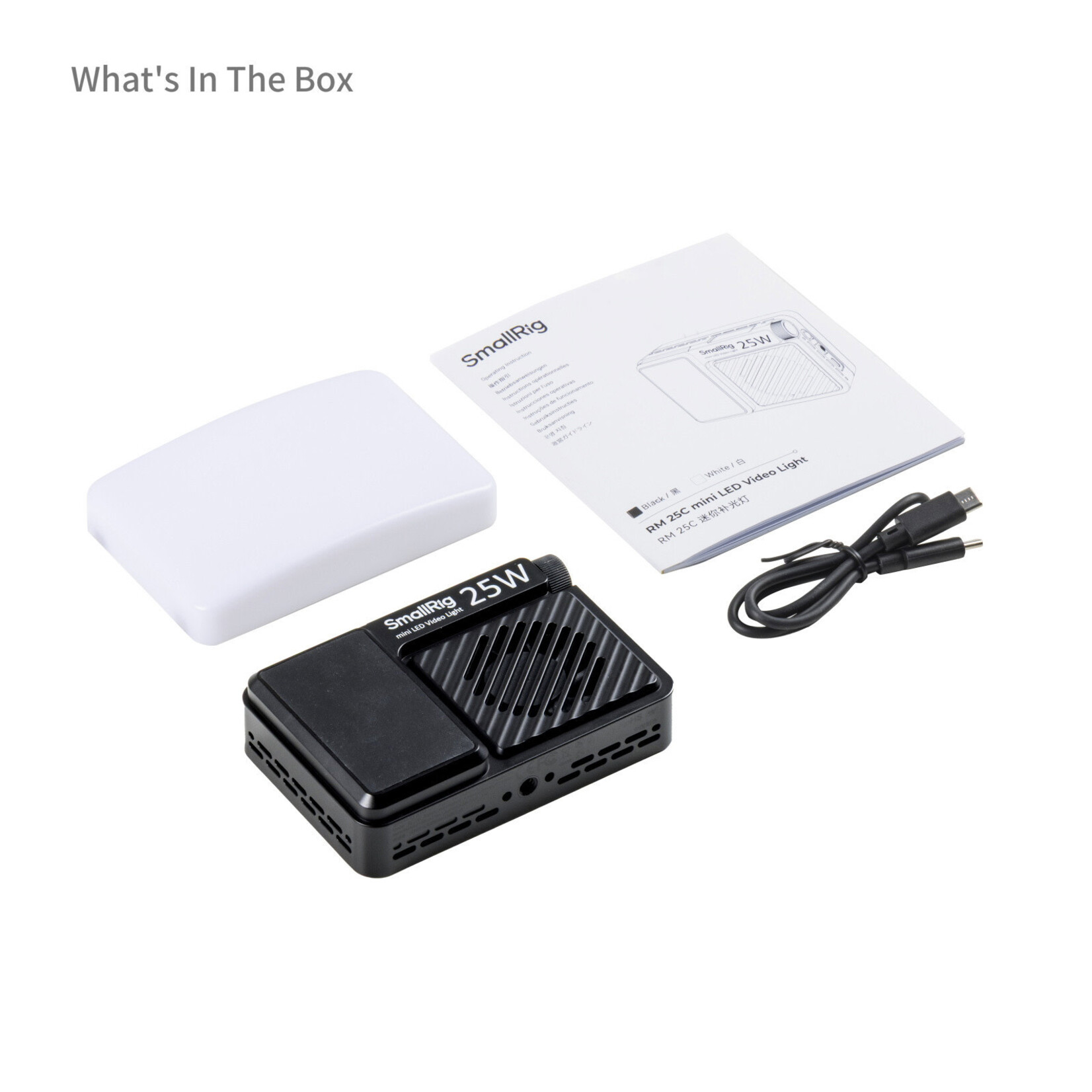 SmallRig SmallRig RM 25C mini LED Video Light - Black 5357 92226