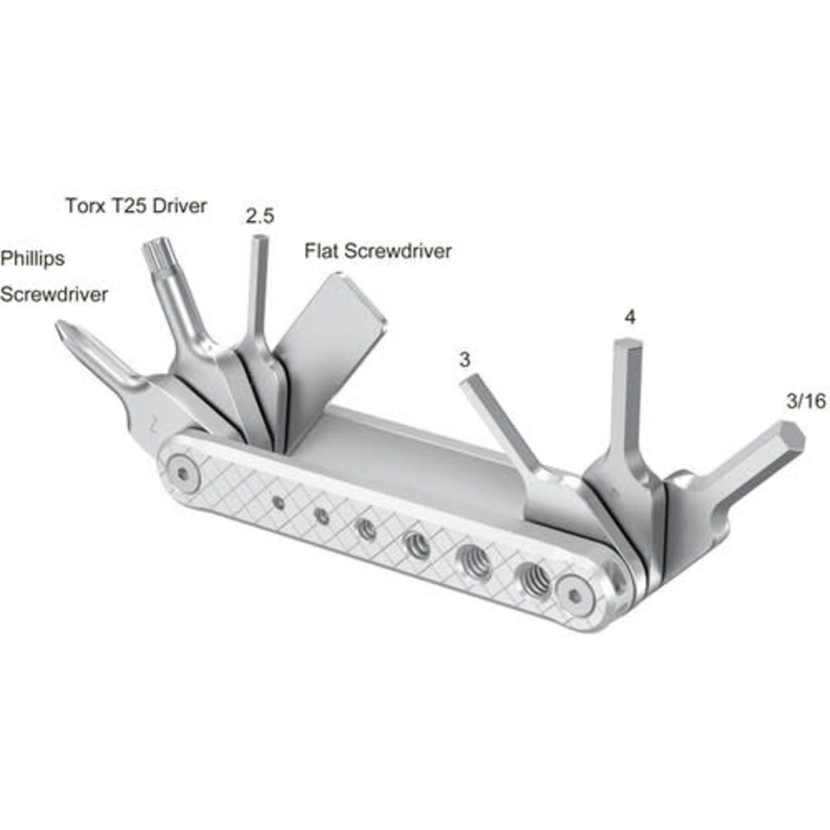 SmallRig SmallRig Foldable Multi-Tool Kit AAK2213D 70995