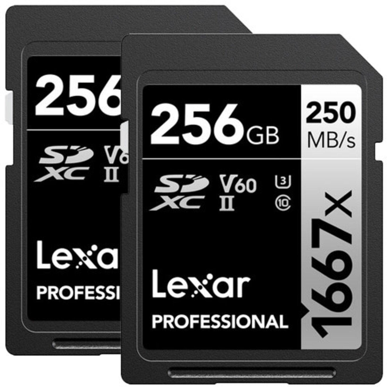 Lexar Lexar Pro SDXC 1667X UHS-II 256GB 2-Pack