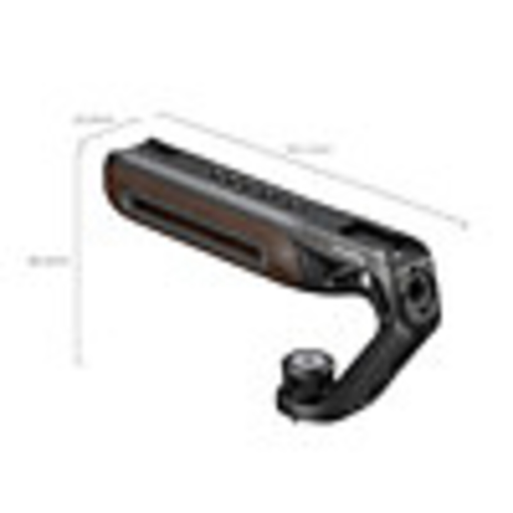 SmallRig SmallRig Wooden Top Handle with 1/4''-20 and ARRI 3/8''-16 Locating Screw 5252 91358
