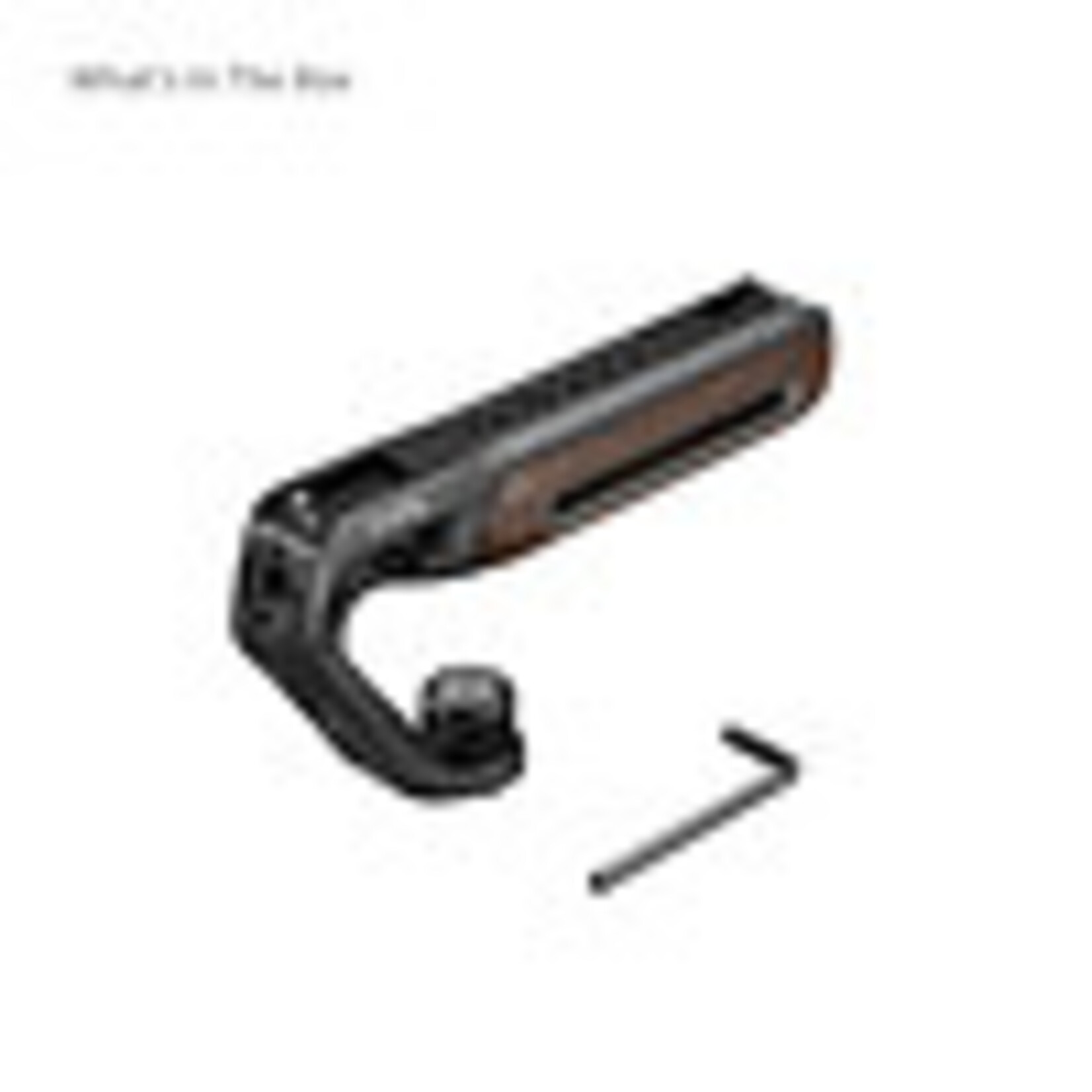 SmallRig SmallRig Wooden Top Handle with 1/4''-20 and ARRI 3/8''-16 Locating Screw 5252 91358