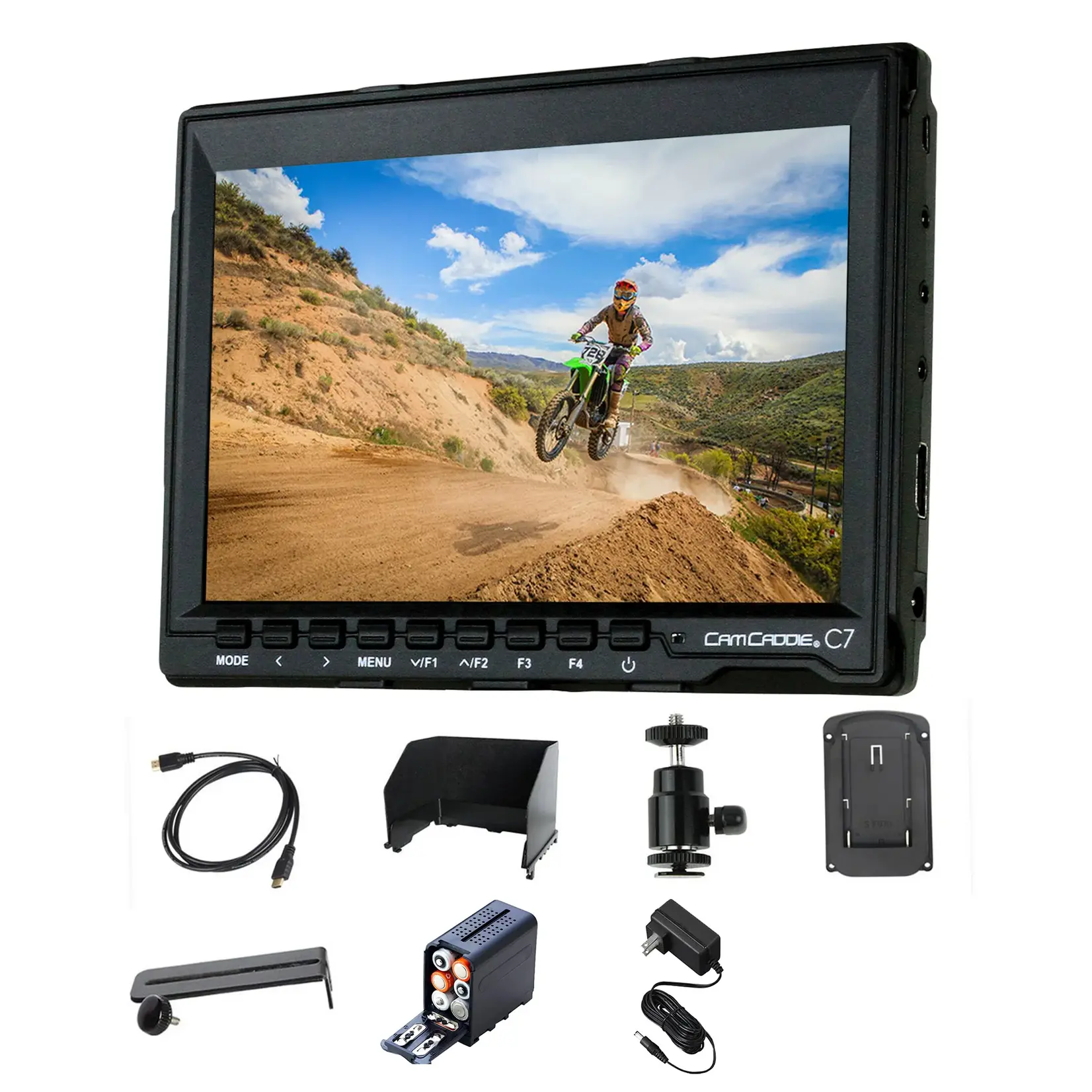 Scorpion Cam Caddie 7in HD Preview Monitor 0CC-MON-C7