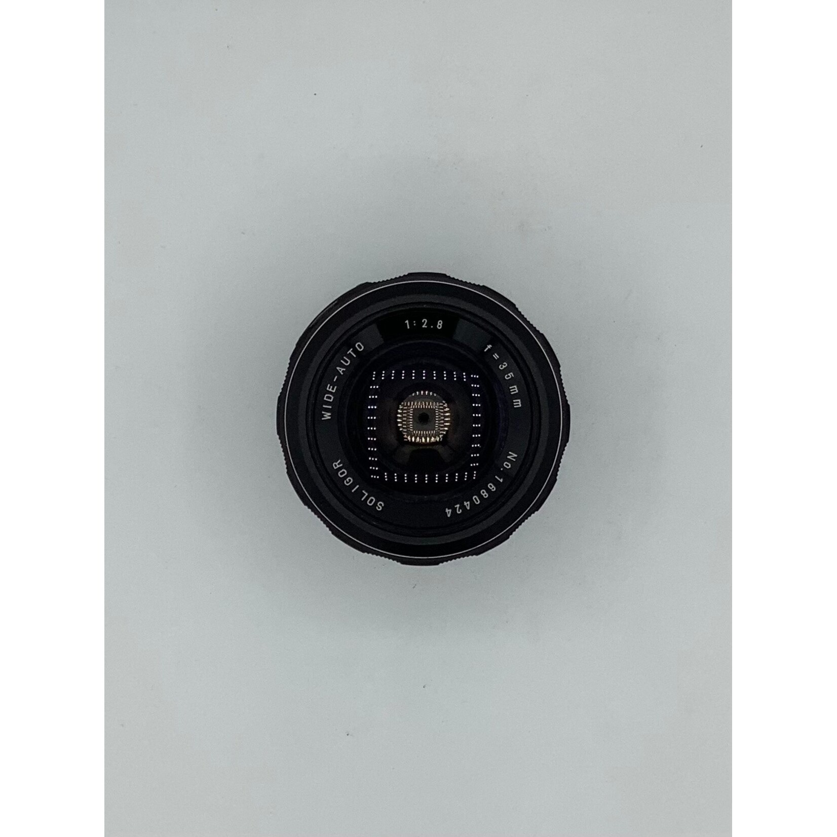 Soligor MD 28mm 3.5 Lens SN#1680424