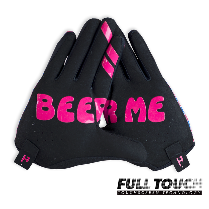 HandUp Gloves HandUP, Gloves, Pabst Blue Ribbon Swirl Dye