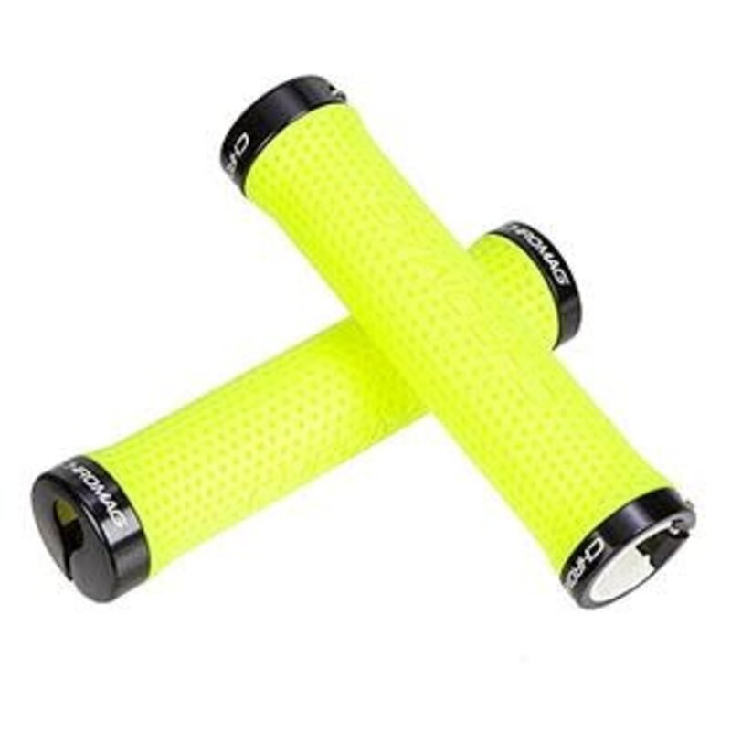 Chromag Chromag, Basis, Grips, 142mm, Neon Yellow