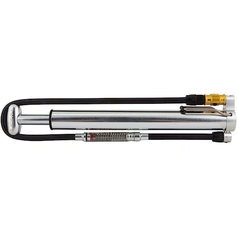 Lezyne Lezyne, Micro Floor Drive HPG, Pump, ABS flip chuck, 160psi, Silver, With Gauge
