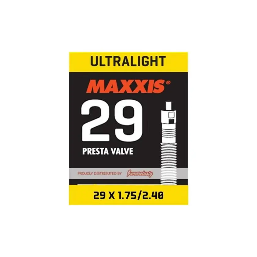 Maxxis Maxxis, Ultralight, Tube, Presta, Length: 48mm, 29'', 1.75-2.40