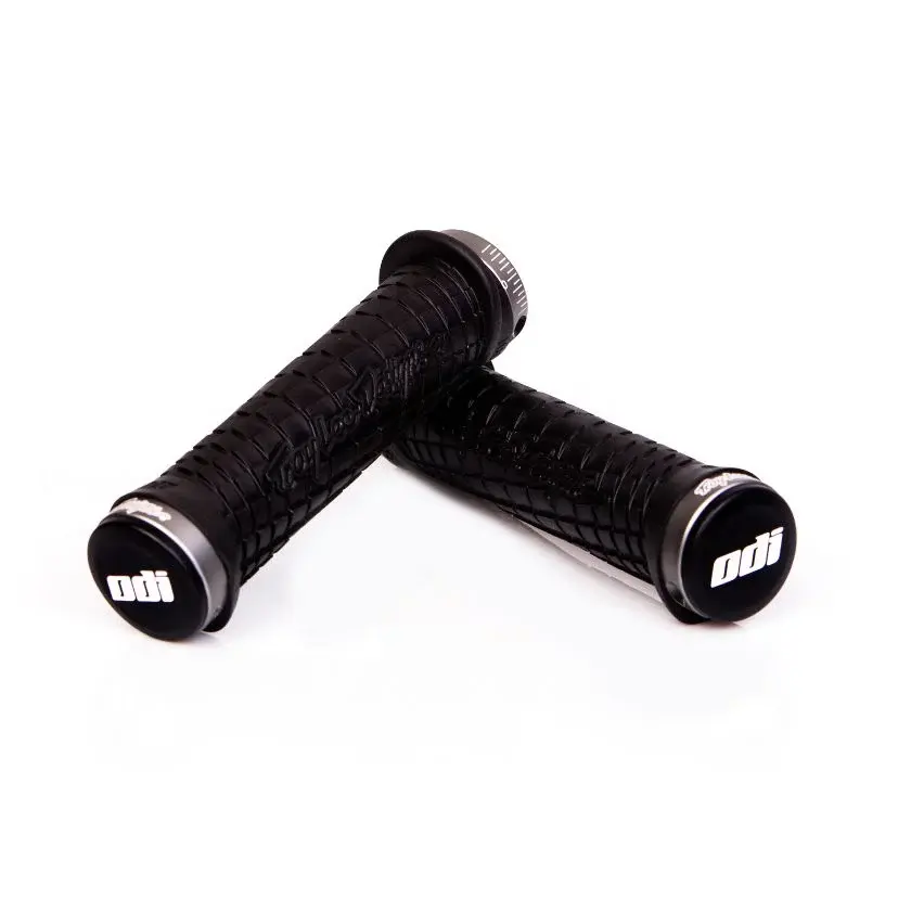 ODI ODI, Troy Lee Grips - Black, Lock-On