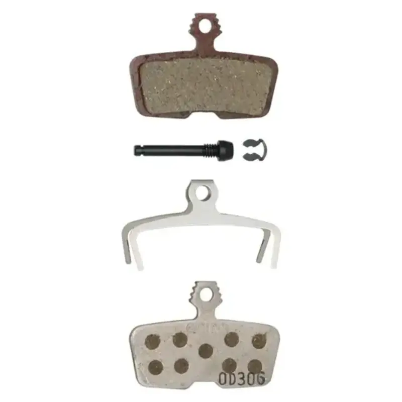 SRAM SRAM, Disc Brake Pads, SRAM Code 2011+, Organic (Quiet)/Aluminum, Pair