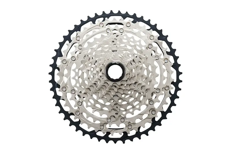 SHIMANO Shimano SLX CS-M7100 Cassette - 12-Speed, 10-51t, Silver/Black, Micro Spline