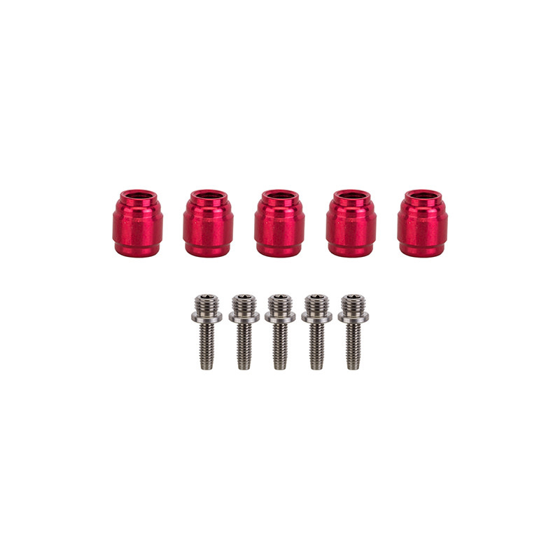 SRAM SRAM, Stealthamajig Hydraulic Disc Brake Hose Fitting Kit, Includes 5 Threaded Hose Barbs, 5 Compression Fittings, 1 T8 Torx Wrench