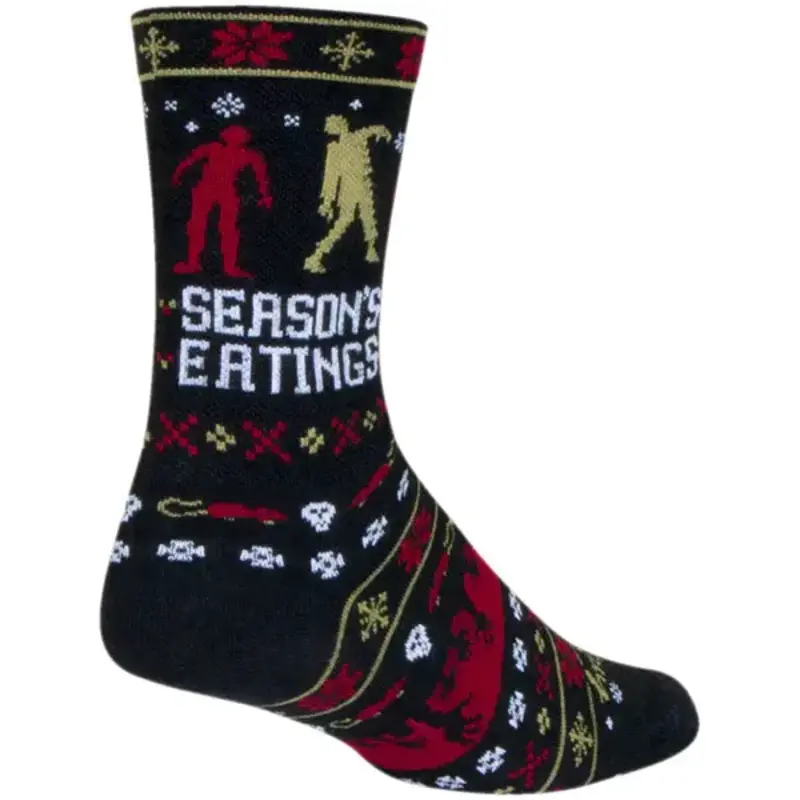 SockGuy SockGuy, Dead Ugly Wool Sock, 6", Small/Medium