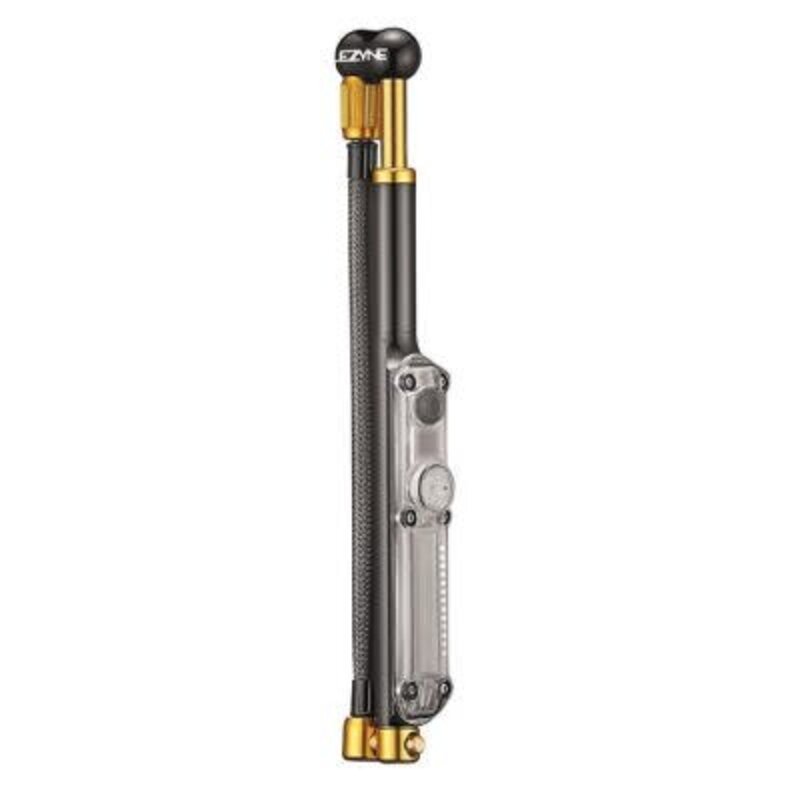 Lezyne Lezyne, Digital Shock Drive, Pump 350 psi, Black/Gold
