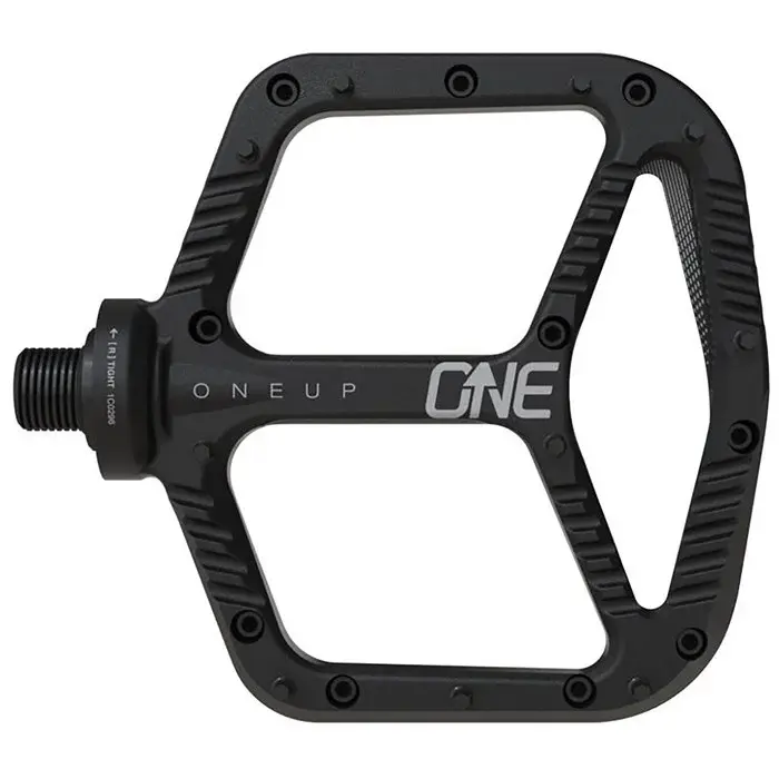 OneUp OneUP, Flat Pedal, 9/16", Alloy, Black