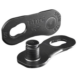 SRAM SRAM, Eagle T-Type PowerLock Flattop Connector Link, 12-Speed, For Eagle T-Type Flattop Chain Only, Black, EACH
