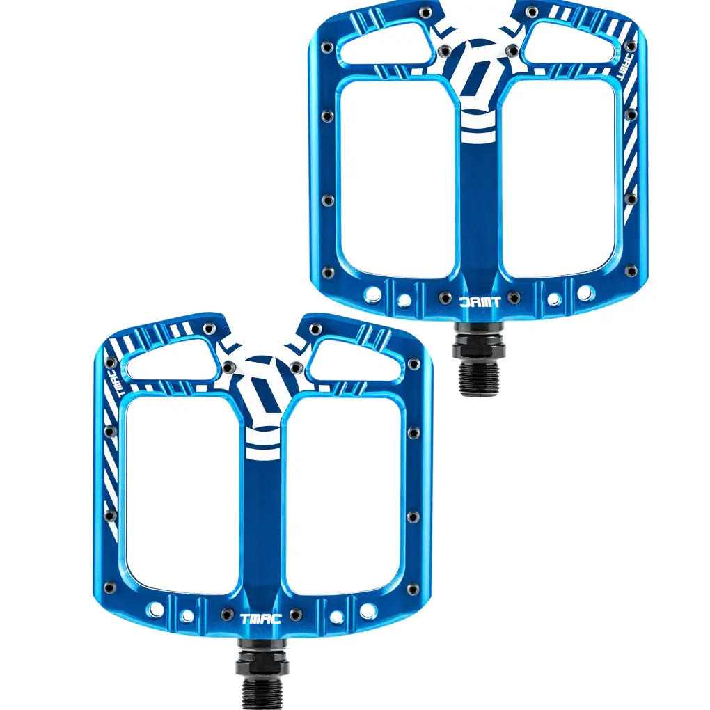 Deity Components Deity, TMAC Pedals, Platform, Aluminum, 9/16", Blue