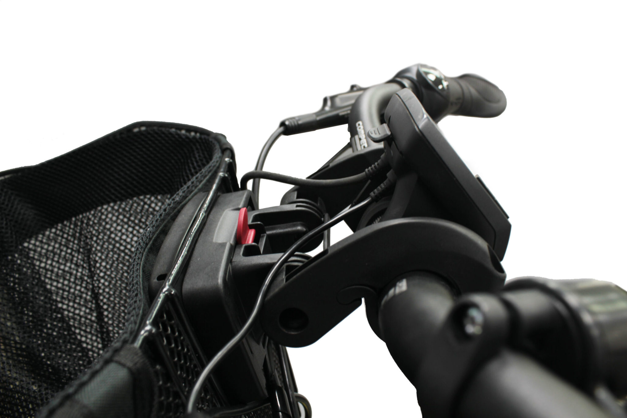 Serfas Serfas, Basket Lattice Poly, Black, Front Mount