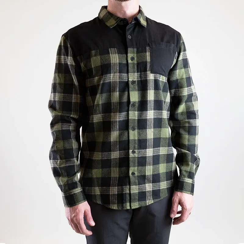 HandUp Gloves HandUP, Flextop Flannel, Olive & Black