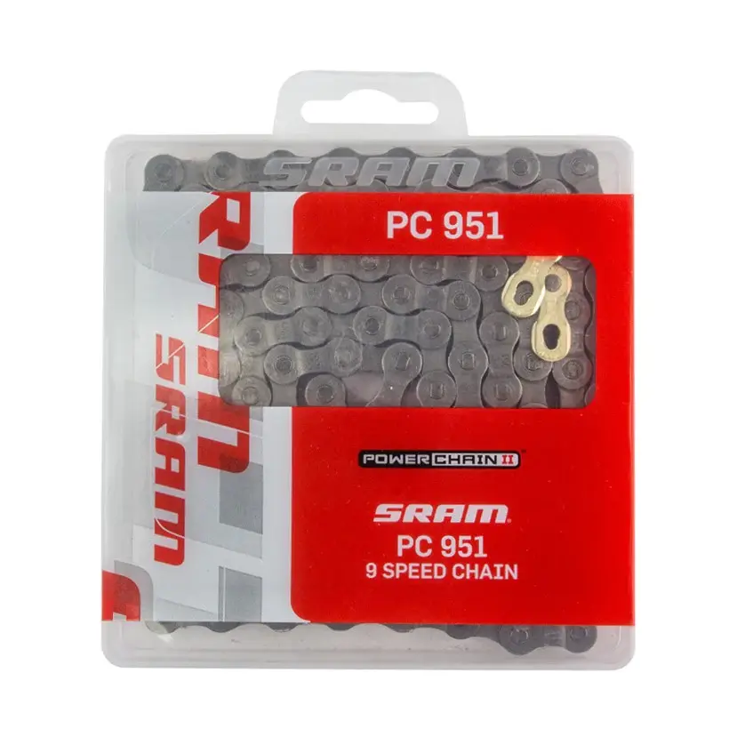 SRAM SRAM, PC-951 Chain, 9-Speed, 114 Links, Gray