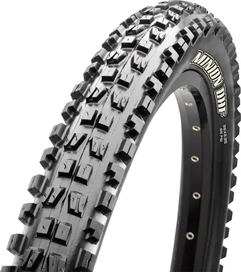 Maxxis Maxxis, Minion DHF Tire, 26 x 2.3, Tubeless, Folding, Black, Dual, EXO