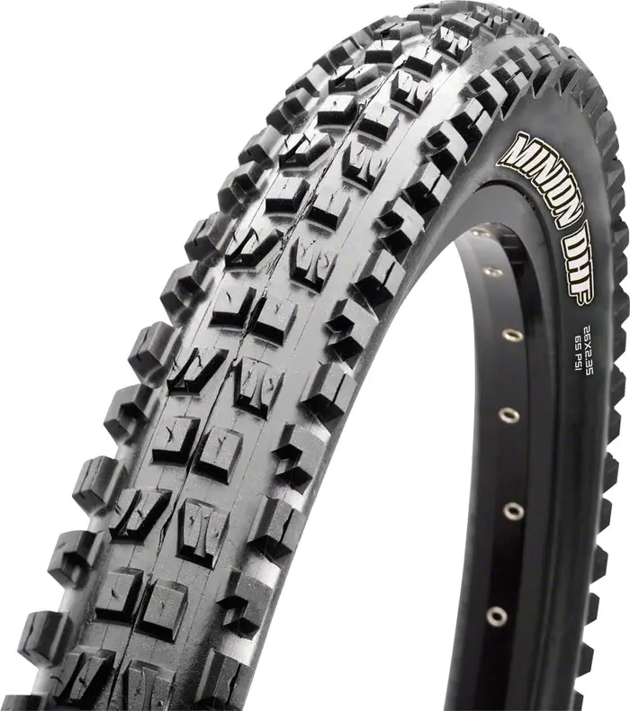 Maxxis Maxxis, Minion DHF Tire, 26 x 2.3, Tubeless, Folding, Black, Dual, EXO