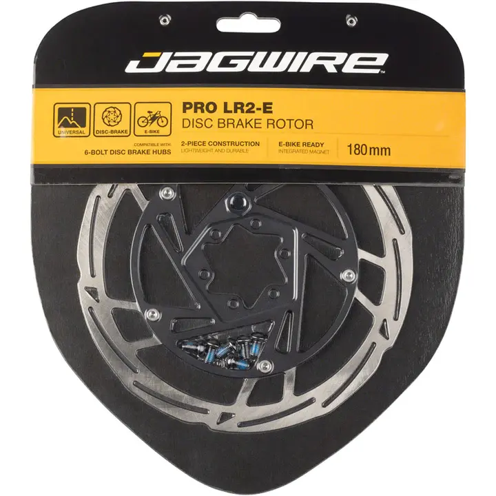 JAGWIRE Jagwire, Pro LR2 Ebike, 6-Bolt, 180MM