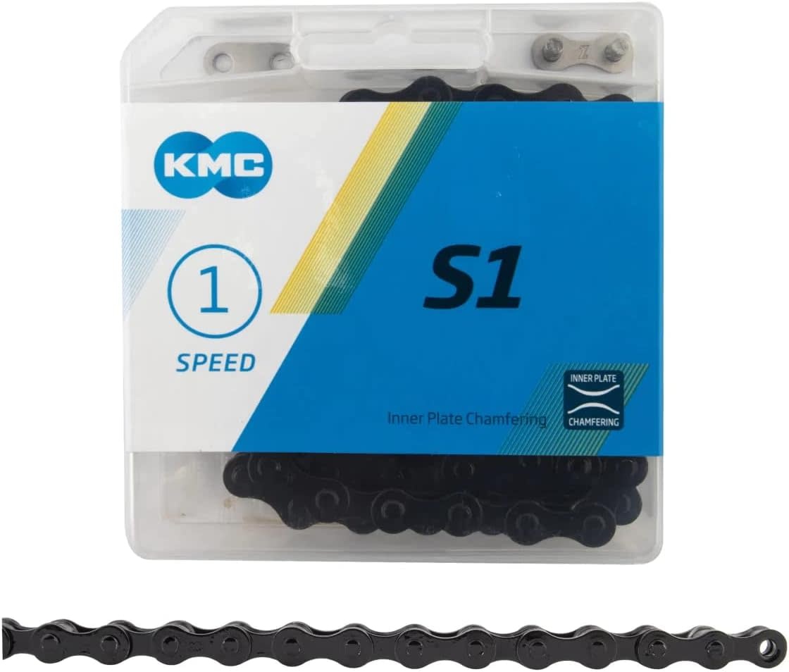KMC S1 BMX Chain, Painted Black