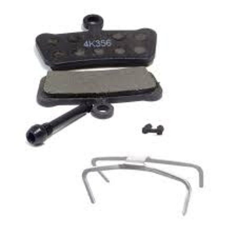 SRAM SRAM Disc Brake Pads, Organic Compound, Steel Backed, Quiet, For Level, DB, Elixir, Pair