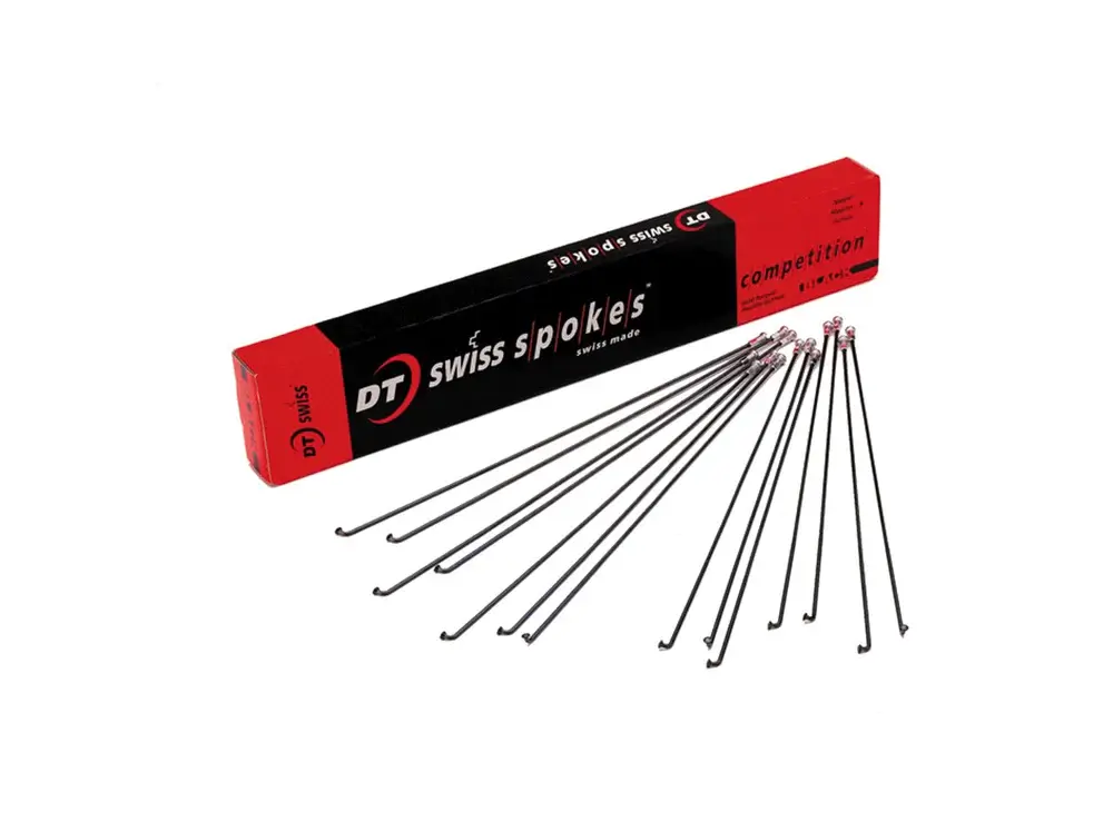 DT Swiss DT Swiss, Spokes, Competition 14g DB, Black, 284mm, 20/Count