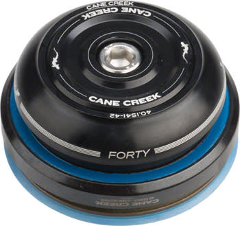 Cane Creek Cane Creek, 40 IS42/28.6 IS52/40 Short Cover Headset, Black