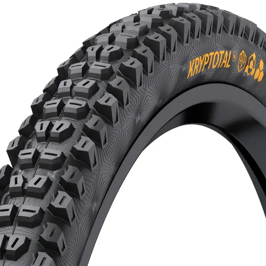Continental Continental, Kryptotal Rear Tire, 29 x 2.40, Tubeless, Folding, Black, Endurance, Trail Casing, E25