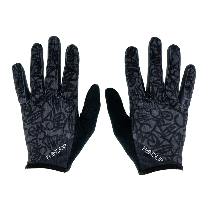 HandUp Gloves HandUp, Gloves, Squid Handstyle, Grey