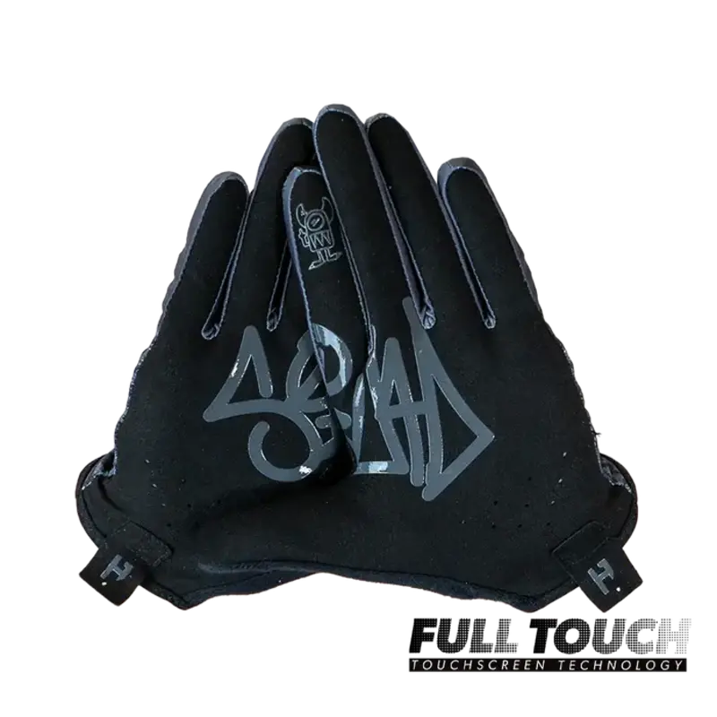HandUp Gloves HandUp, Gloves, Squid Handstyle, Grey