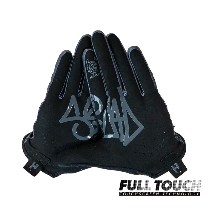 HandUp Gloves HandUp, Gloves, Squid Handstyle, Grey