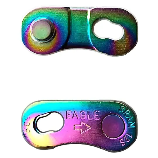 SRAM SRAM, Eagle PowerLock Link, 12-Speed Chain, Rainbow Finish, EACH