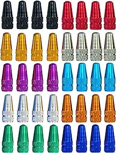 Valve Cap Dust Cover, Aluminum Alloy, Multi-Color, EACH
