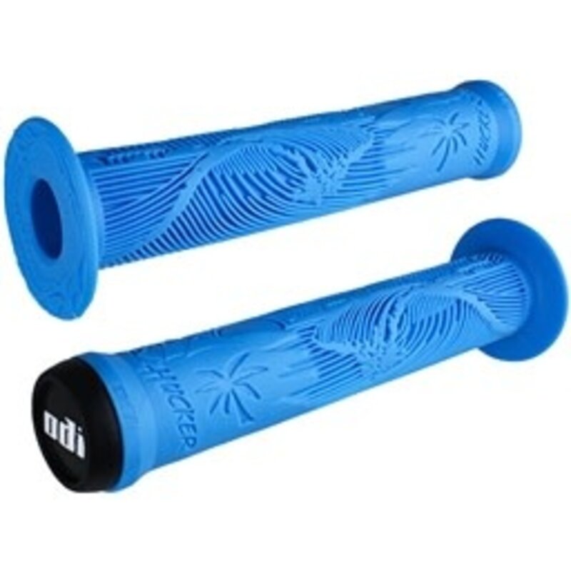 ODI ODI, Hucker Grips, Blue, Flange