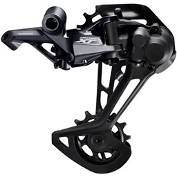 SHIMANO Shimano, Deore XT RD-M8100-SGS Rear Derailleur, 12-Speed, Long Cage, Black, For 1x