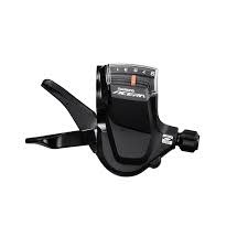 SHIMANO Shimano, Shift Lever, Right, 9-Speed, Rapidfire Plus, Optical Gear Display, Black