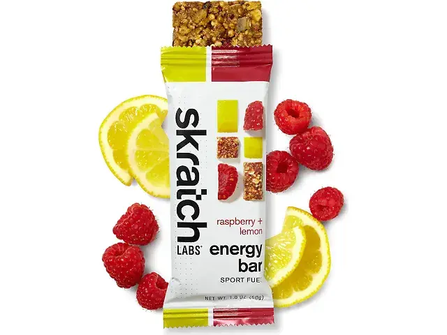 Skratch Labs Skratch Labs, Energy Bar Sport Fuel, Raspberry + Lemon, 50g, Single Serving