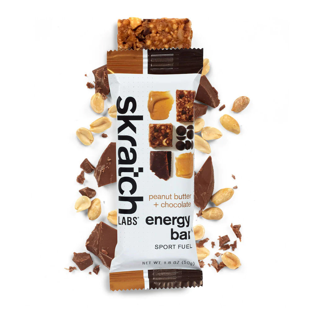 Skratch Labs Skratch Labs, Energy Bar Sport Fuel, Peanut Butter + Chocolate, 50g, Single Serving