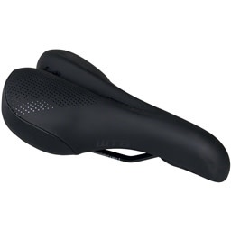 WTB WTB, Speed She Saddle, Steel, Black, Women's, 150 mm, Wide
